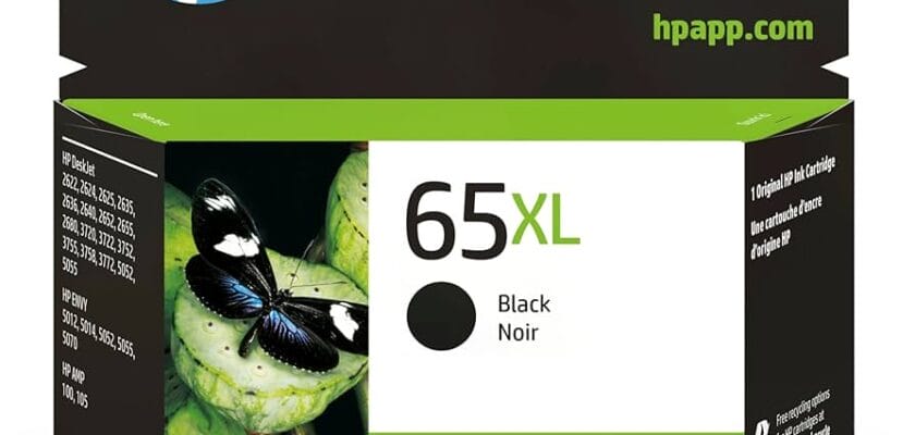 HP 65 and 65XL Black