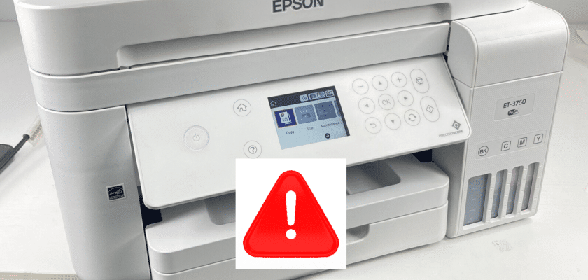 Epson ET-3760 Not Printing